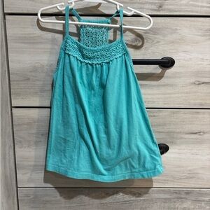 Kids Turquoise Sleeveless Top